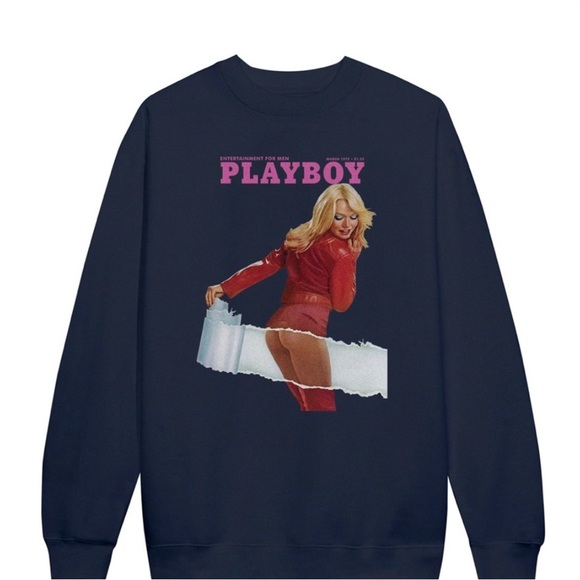 March 1975 PLAYBOY Cover Crewneck Sweatshirt - Picture 1 of 2